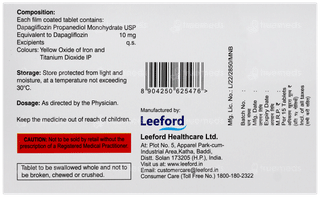 Dapzigard 10 Tablet 15