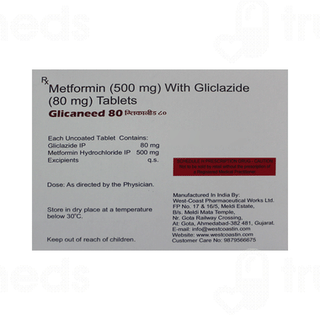 Glicaneed 80 MG Tablet 10