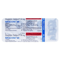 Sitacose 50 Tablet 10 Sitacose 50 Tablet 10