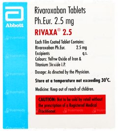 Rivaxa 2.5 Tablet 15 Rivaxa 2.5 Tablet 15