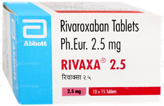 Rivaxa 2.5 Tablet 15 Rivaxa 2.5 Tablet 15