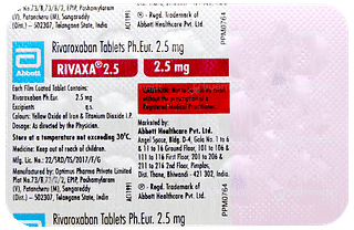 Rivaxa 2.5 Tablet 15