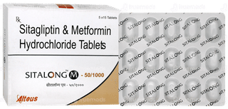 Sitalong M 50/1000 Tablet 15