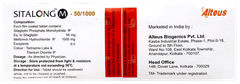 Sitalong M 50/1000 Tablet 15 Sitalong M 50/1000 Tablet 15