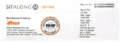 Sitalong M 50/1000 Tablet 15 Sitalong M 50/1000 Tablet 15