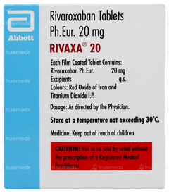 Rivaxa 20 Tablet 15 Rivaxa 20 Tablet 15