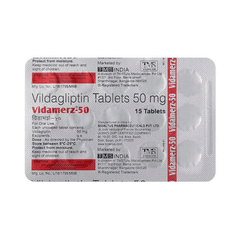 Vidamerz 50 MG Tablet 15 Vidamerz 50 MG Tablet 15