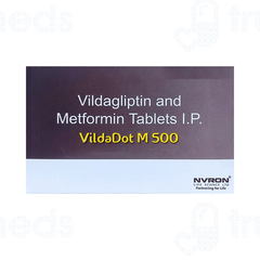 Vildadot M 500 MG Tablet 10