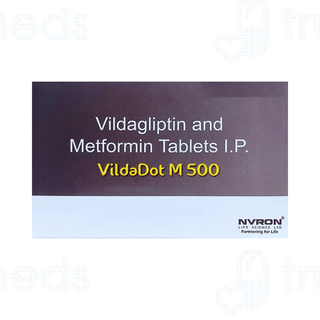 Vildadot M 500 MG Tablet 10