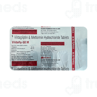 Vildafly 50 MG Tablet 10