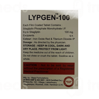 Lypgen 100 MG Tablet 10