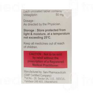 Vildaneo 50 MG Tablet 15