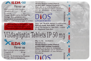 Xilda 50 MG Tablet 15