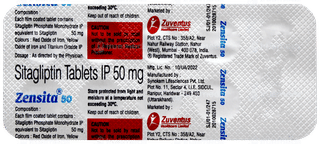 Zensita 50 Tablet 10