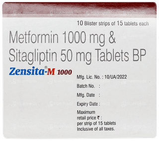 Zensita M 1000 Tablet 15