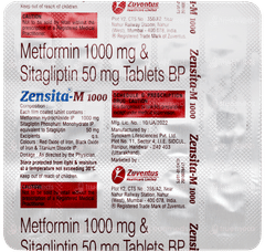 Zensita M 1000 Tablet 15