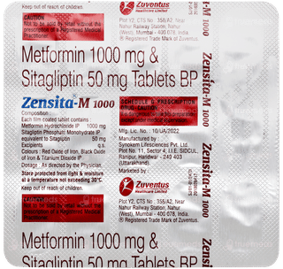 Zensita M 1000 Tablet 15