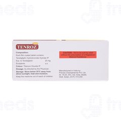 Tenroz 20 MG Tablet 10 Tenroz 20 MG Tablet 10