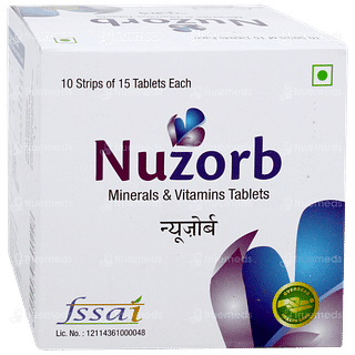 Nuzorb Tablet 15