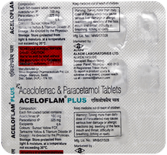 Aceloflam Plus Tablet 15 Aceloflam Plus Tablet 15