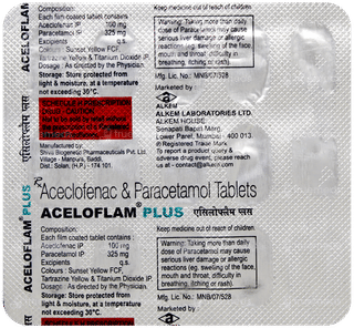 Aceloflam Plus Tablet 15