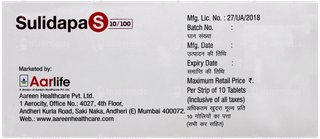 Sulidapa S 10/100 Tablet 10