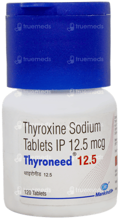 Thyroneed 12.5 Tablet 120 Thyroneed 12.5 Tablet 120