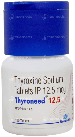 Thyroneed 12.5 Tablet 120