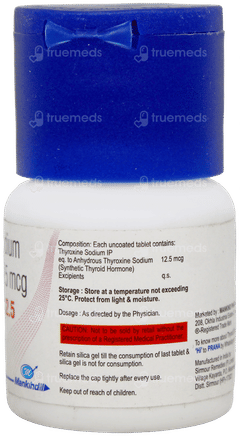 Thyroneed 12.5 Tablet 120 Thyroneed 12.5 Tablet 120