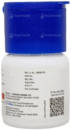 Thyroneed 12.5 Tablet 120 Thyroneed 12.5 Tablet 120