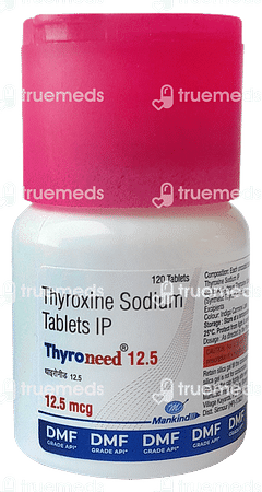 Thyroneed 12.5 Tablet 120