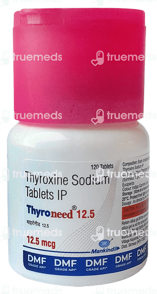 Thyroneed 12.5 Tablet 120