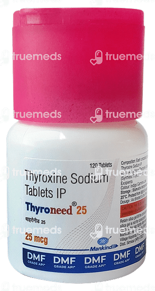 Thyroneed 25 Tablet 120