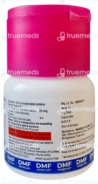 Thyroneed 25 Tablet 120