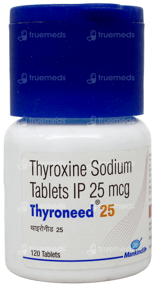 Thyroneed 25 Tablet 120
