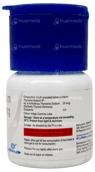 Thyroneed 25 Tablet 120