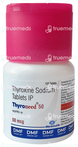 Thyroneed 50 Tablet 120