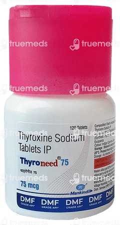 Thyroneed 75 Tablet 120