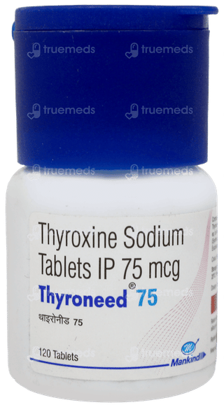 Thyroneed 75 Tablet 120