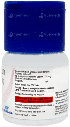 Thyroneed 75 Tablet 120 Thyroneed 75 Tablet 120
