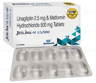 Juslina M 2.5/500 MG Tablet 10