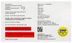 Juslina M 2.5/500 Tablet 10 Juslina M 2.5/500 Tablet 10