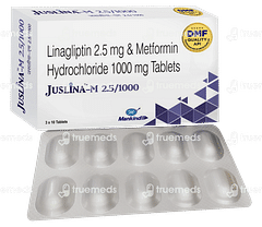 Juslina M 2.5/1000 Tablet 10