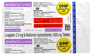 Juslina M 2.5/1000 Tablet 10