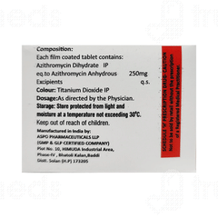 Azeeript 250 MG Tablet 6 Azeeript 250 MG Tablet 6
