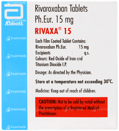 Rivaxa 15 Tablet 15 Rivaxa 15 Tablet 15