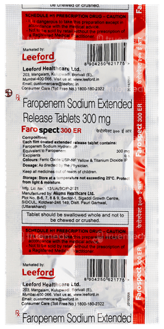 Farospect 300 Er Tablet 6
