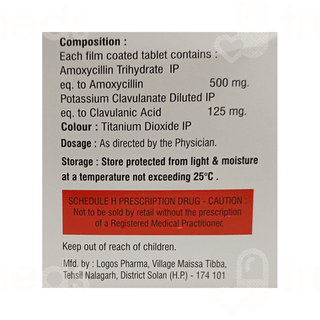 Auglex 625 MG Tablet 10