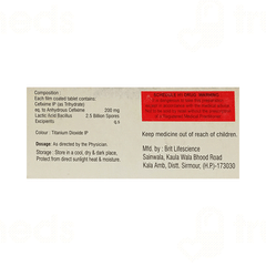 Cefactive Lb Tablet 10