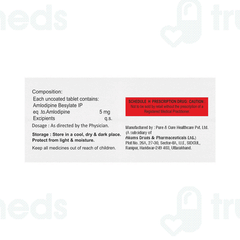 Amlovil 5 MG Tablet 10 Amlovil 5 MG Tablet 10